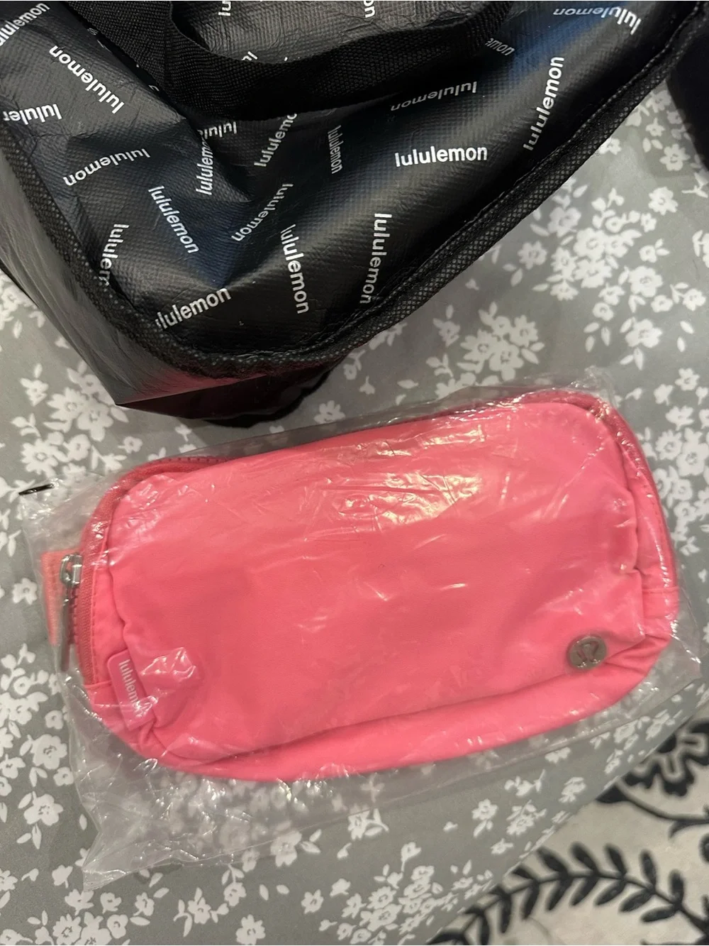 hot pink lululemon makeup bag Amazon.com | Everywhere Belt Bag, 1L (Pink Pastel) Take Your Beauty Routine On The Road Lululemon Everywhere Kit 4L -